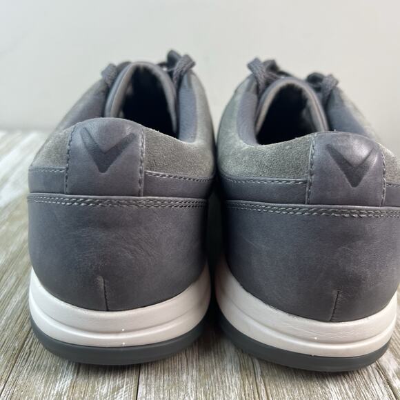 Callaway Del Mar Golf Shoes Size 11 Gray Leather Spikeless Low Top - Picture 10 of 14